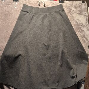 Dana Buchman Charcoal A-Line Skirt
